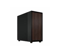 Boîtier PC - FRACTAL DESIGN - North XL Charcoal Black TG Dark - FD-C-NOR1X-02 - E-ATX - Design élégant en bois et en alliage
