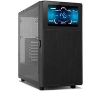 Boîtier PC - NOX XTREME PRODUCTS - Hummer BIOS - ATX M-ATX ITX - Écran LCD 8'' - Panneau en verre trempé