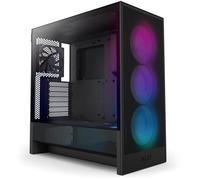 Boitier moyen-tour compact ATX - NZXT - CC-H52FB-R1 - H5 Flow RGB avec ventilateurs RGB inclus - Noir