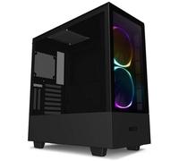 Boîtier PC - NZXT - H510 Elite - Rétroéclairage RGB - USB 3.1 - Verre trempé - Noir Mat