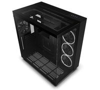 NZXT Boîtier moyen-tour H9 Elite CM-H91EB-01 Verre trempé Circulation d'air optimale Noir