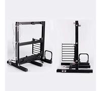 Boîtier PC Ouvert, Châssis ATX/M-ATX/ITX Open, Châssis de Plate-Forme de Test pour l'Overclocking Vertical, Rack Ouvert DIY Poignée, Profil en Aluminium 20x20(Noir)