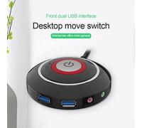 boîtier PC Portable, alimentation Anti-vol, bouton poussoir de réinitialisation On/Off, interrupteur pour maison/bureau, ordinateur, accessoire Internet