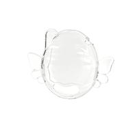Boîtier PC pour Tamagotchi Connection V3 Electronic Pet (Transparent) | Tamagotchi Connection V3 Coque de protection antichoc pour PC - Accessoires anti-rayures et anti-chocs - Ailes d'ange