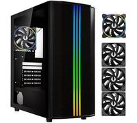 Boitier PC sans alimentation - BITFENIX Saber Mesh (Noir) - Moyen tour - Format ATX