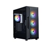 Boitier PC sans alimentation - i3 NEO V2 - I3NEOV2FRGBBK - Moyen tour - Format ATX - Noir