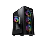 Xigmatek Boîtier PC Moyen Tour ATX Lux G avec panneau vitré (Noir)