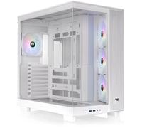 Boîtier PC sans alimentation - THERMALTAKE - View 380 XL TG ARGB Snow - Moyen tour - Format ATX - 4x120mm A-RGB inclus - Blanc