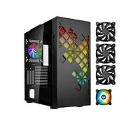 Boitier PC sans alimentation - Tracery ARGB (Noir) - Moyen tour - Format E-ATX