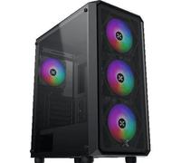 Boîtier PC sans alimentation - XIGMATEK - DUO X - Moyen tour - Format E-ATX - 4x120mm RGB inclus - Noir