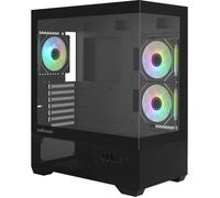 Zalman Boîtier PC CHRONIX V2 ZM-CHROV2BK – Moyen tour ATX sans alimentation – Noir
