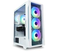 Boitier PC sans alimentation - ZALMAN i3 NEO TG (Blanc) - Moyen tour - Format ATX - 4x120mm LED A-RGB G