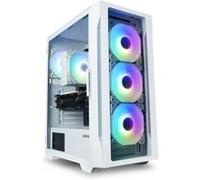 Boitier PC Moyen Tour ATX Zalman I3 Neo TG RGB avec panneaux vitrés - Blanc