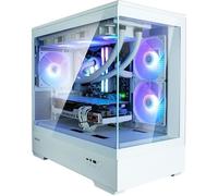 Boitier Mini Tour Micro ATX Zalman P30 RGB avec panneaux vitrés (Blanc)
