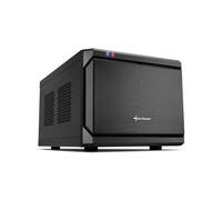 Boîtier PC Sharkoon QB One Noir Mini-ITX, 2x3.5", 2x2.5", 1x120mm, Ventilation avant & supérieure 120mm, Hauteur max CPU 15cm, Long. max GPU 31.5cm