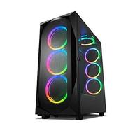 Boîtier ATX Semi-Tour Sharkoon 4044951032129 Noir