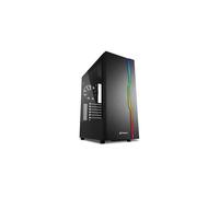 Boîtier PC - SHARKOON - RVB Slider - Midi ATX - Verre trempé - LED RVB avec contrôle manuel