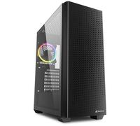 Boîtier PC - Sharkoon - VS9 - RGB - ATX - Noir - 2 x USB-A 3.0, 1 x USB Type-C