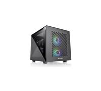 Boîtier PC - Thermaltake - Divider 200 TG Air - Noir - 2 ventilateurs - Verre trempé