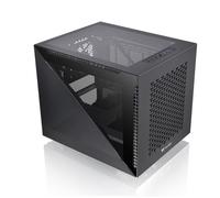 Boîtier PC - Thermaltake - Divider 200 TG Black - Micro-tour - 2 ventilateurs - Fenêtre latérale