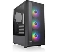 Boîtier PC - THERMALTAKE - S200 TG ARGB (Noir) - Moyen tour - Format ATX - Sans alimentation