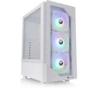 Boîtier Pc - Thermaltake - View 200 Tg Argb Snow (Blanc) - Moyen Tour - Format Atx G