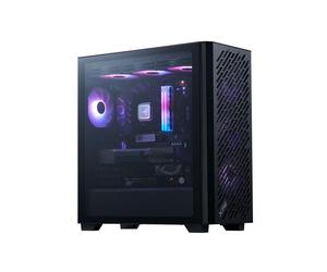 Boîtier PC tour ATX midi Adata XPG VALOR AIR PRO Noir verre trempé éclairage multi-couleurs