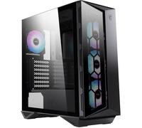 Boîtier PC tour moyenne - MSI - MPG GUNGNIR 110R - ATX mATX Mini-ITX - Verre trempé - Éclairage ARGB - 430x215x450 mm