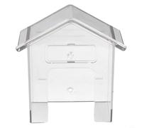 Boîtier PC transparent pour sonnette sans fil offrant une protection robuste pour les emplacements de montage de sonnette de contrôle d'accès