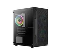 Boitier Mini Tour Micro ATX AeroCool Trinity Mini RGB avec panneau vitré (Noir)