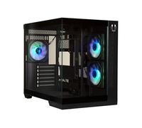 Boîtier PC - - Triton - Cube - ATX - Noir - Verre trempé - USB-C et A-RGB
