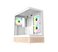 Boîtier PC View 270 Plus WS ARGB Snow ATX - Verre trempé - 3x 120mm ARGB - Blanc - Sans alim
