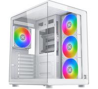 Boîtier PC - XIGMATEK - Aqua Compact AIR Arctic - Blanc - Cube - Format ATX