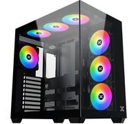 Boîtier PC - XIGMATEK - Aqua V AIR - Cube - ATX - Verre trempé - ARGB - Noir