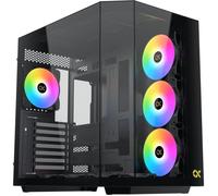 Boîtier PC - CUBI II - Cube - E-ATX - Verre trempé - ARGB - Noir G