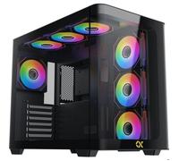 Boitier Moyen Tour E-ATX Xigmatek Pano RGB avec Panneaux vitrés (Noir)