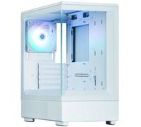 Boitier Mini Tour Micro ATX Zalman P10 RGB avec panneaux vitrés (Blanc)