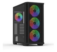 Boîtier PC Zalman Z10 Plus - Moyenne Tour ATX - Noir - 7 baies internes - 4 logements d'extension