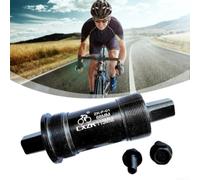 Boîtier Pédalier Vélo Route 68mm Acier Étanche Boîtier Pédalier | Acier traité, résistance 1.5 tonne, finition noire, , compatible plateau carré(110.5#)