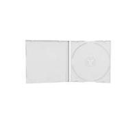 Boîtier plastique mince - MediaRange - 1 CD, 1 DVD - Clair - 12.4 cm x 0.5 cm - 1 unité