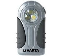Boitier plat - Led - Silver Light - 3 piles LR03 - gris