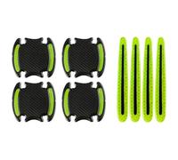 BoîTier PoignéE Autocollant Universel Voiture Protection Voiture Coque Décorative Pour Poignée De Porte Extérieure(8pcs green sets)