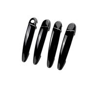 BoîTier PoignéE Compatible Avec BMW Pour X3 Pour F25 2011-2015 Poignée De Porte Extérieure De Voiture, Garniture De Poignée De Porte Gauche Accessoires(Bright Black)