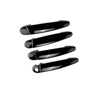 BoîTier PoignéE Compatible Avec BMW Pour X5 Pour E70 2007-2013 Garniture Poignée De Porte Extérieure De Voiture Garniture De Poignée De Conduite Gauche(Bright Black)