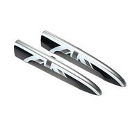 BoîTier PoignéE Compatible Avec JCW Pour F54 Accessoires Extérieur Coffre De Voiture Poignée De Porte Arrière Autocollants Décoration Couverture Poignée Couverture 2PCS/Set(Gray)