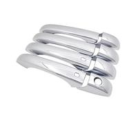 BoîTier PoignéE Compatible Avec JEEP Pour Patriot Pour Liberty Pour Russi 2007 2008 2009 2010 2011 2012 2013 2014 2015 2016 2017 Couvre-poignées De Porte Film Externe(4Handle 2 Buttons)