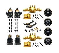 Boîtier Pont Contre-Poids Coupelles Avant Et Arrière Assemblage C en Métal pour Hyper GO pour MJX H18P 1/18 RC Pièces Mise À Niveau Voiture Pièces Modification RC