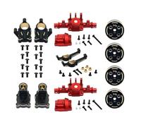 Boîtier Pont Contre-Poids Coupelles Avant Et Arrière Assemblage C en Métal pour Hyper GO pour MJX H18P 1/18 RC Pièces Mise À Niveau Voiture Pièces Modification RC