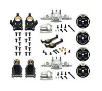 Boîtier Pont Contre-Poids Coupelles Avant Et Arrière Assemblage C en Métal pour Hyper GO pour MJX H18P 1/18 RC Pièces Mise À Niveau Voiture Pièces Modification RC