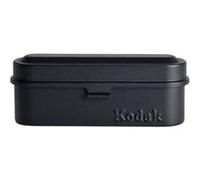 Kodak Étui pour 5 rouleaux de film 35 mm – Boîtier acier rétro compact – Noir